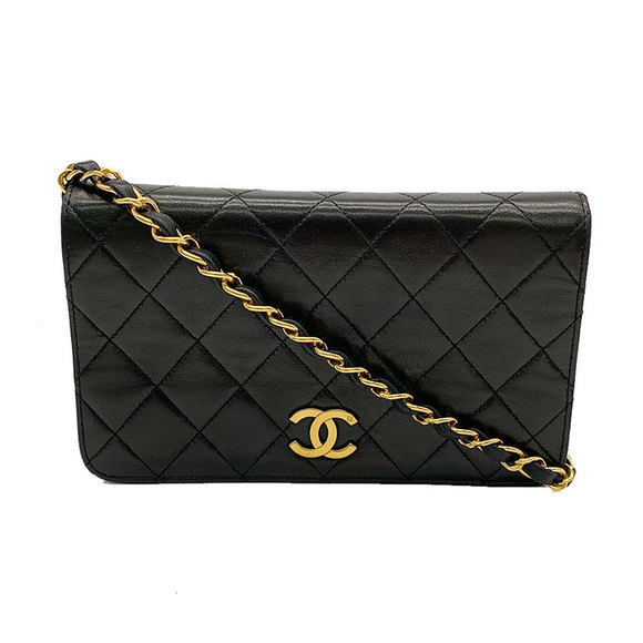 Chanel Black Mini Top Lock Chain Shoulder Bag main image 1